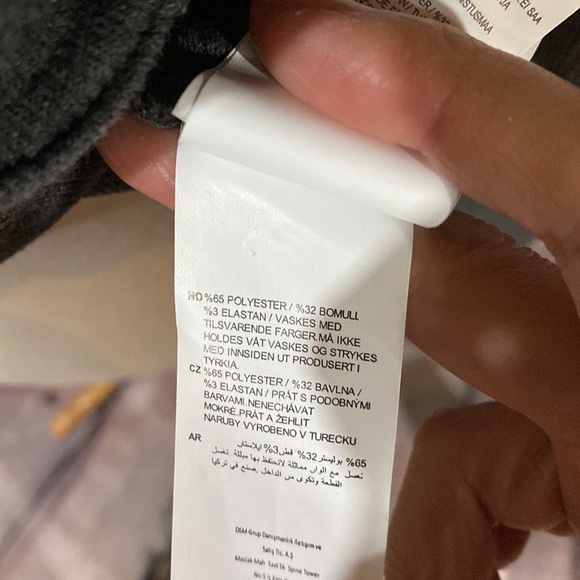 Grey square neck Top - Picture 6 of 6